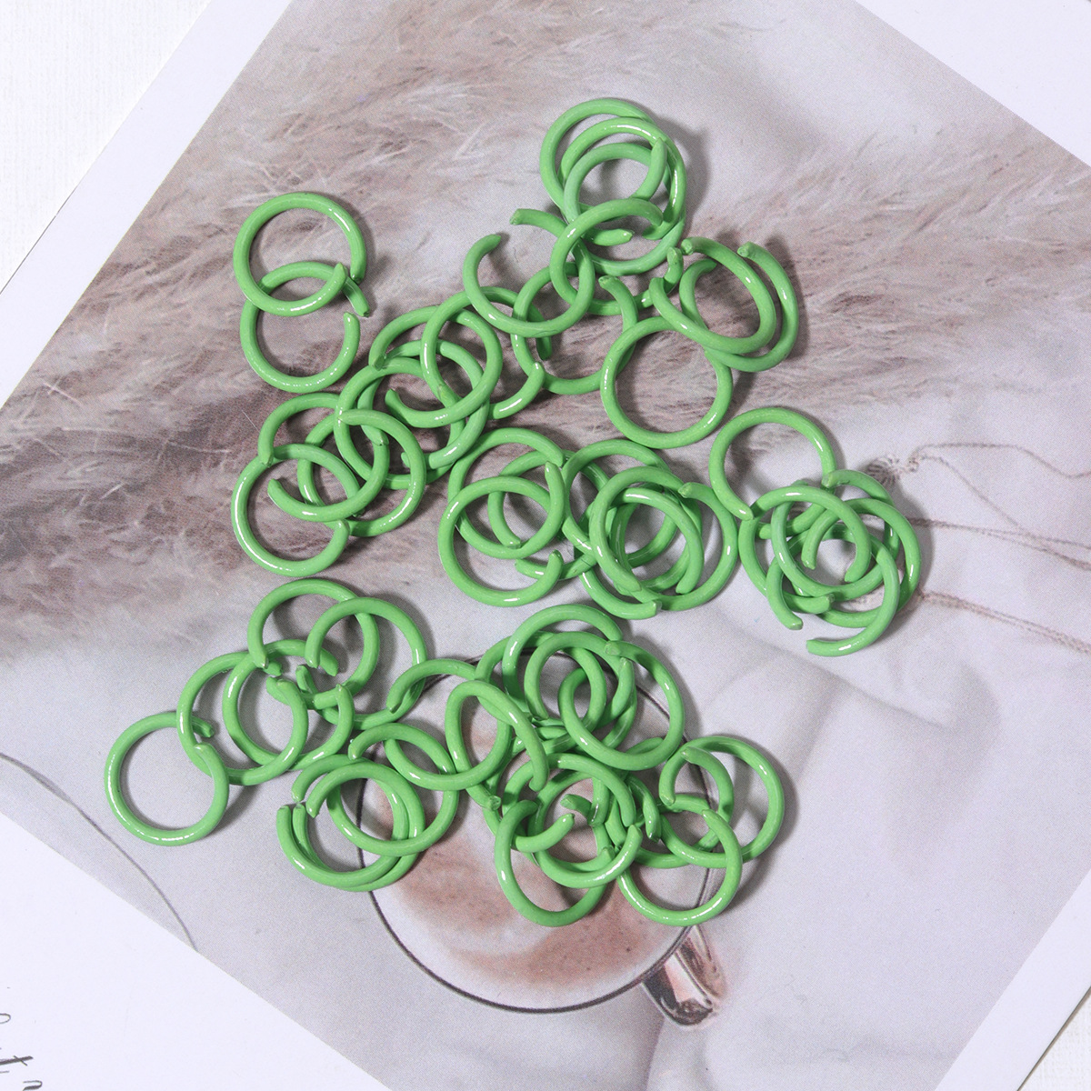 12#Green/open ring