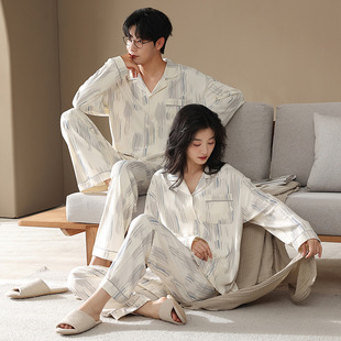 2025 New Matching Couple Pajamas, Various Styles, Pure Cotton, Loose, Comfortable, Casual, Home Wear, Popular Set