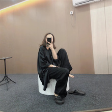 【几禾里】春夏新款真丝衬衫女士重磅桑蚕丝防晒衬衫大码上衣