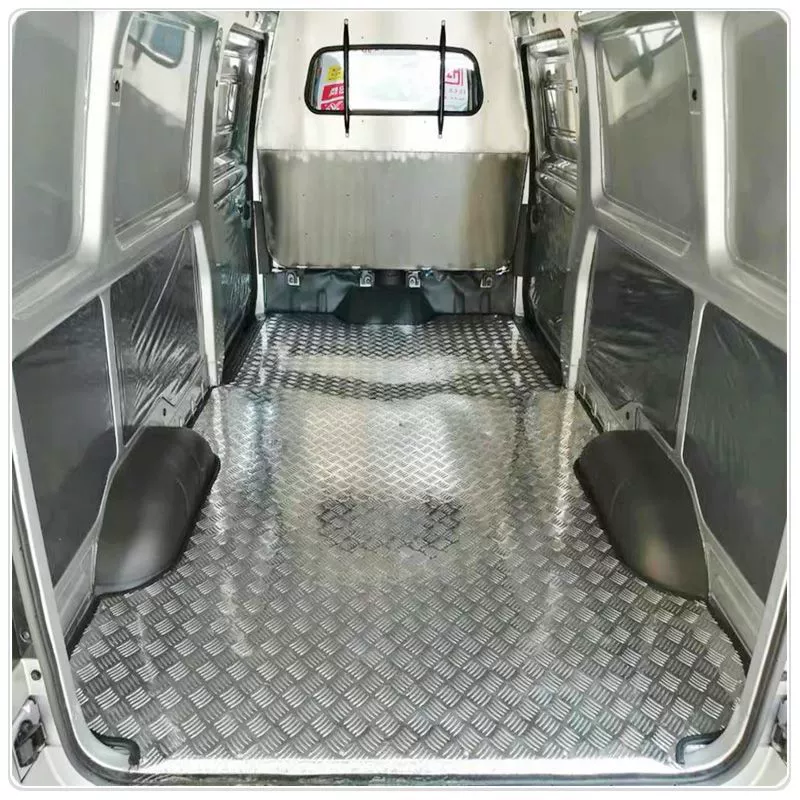 Модификация интерьера Glory of Van против расширенной версии. Защита внутреннего коврика. Утолщенная алюминиевая пластина.