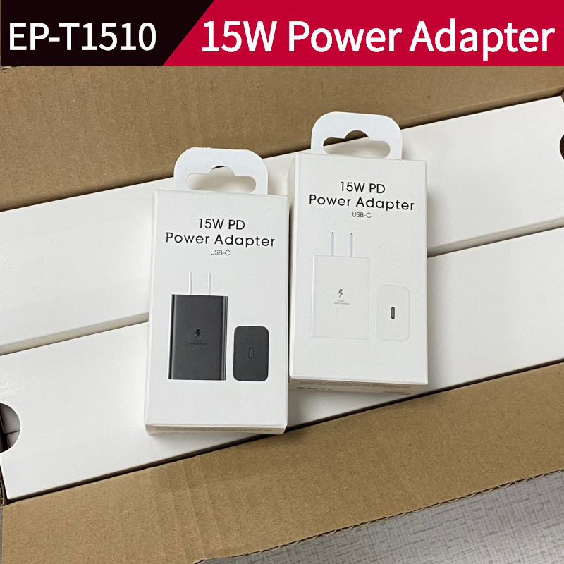 Suitable for Samsung Type-C Charging Plug 15Wpd Fast Charging Head Us Standard Original 15W Fast Charger Ep-T1510 Suitable for Samsung Type-C Charging Plug 15Wpd Fast Charging Head Us Standard Original 15W Fast Charger Ep-T1510