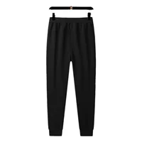 Брюки на флисовой подкладке от L до 8XL, Мужские осенне-зимние свободные прямые теплые брюки больших размеров, повседневные спортивные Леггинсы для бега