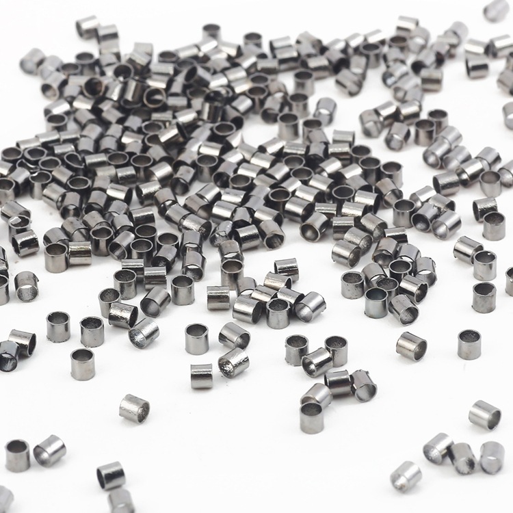 Geometric Pattern Plating Design 1 Pack Metal Geometric Beads