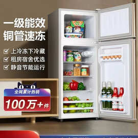 志高冰箱小型家用双门双开门单人宿舍冷冻冷藏迷你节能省电