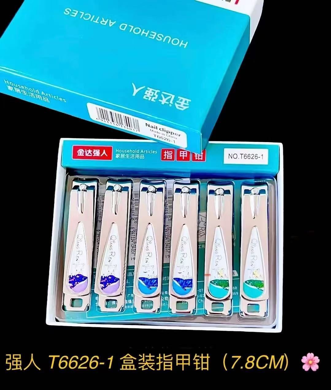 Cuchillos de uñas Jinda Strong 100 cortadores de uñas grandes, medianos y pequeños, cortaúñas de boca plana y cortaúñas de boca oblicua al por mayor