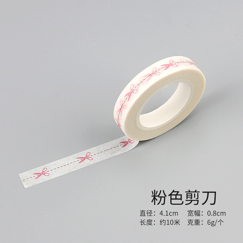 10 m Tamaño pequeño 15 pintado a mano cinta de papel creativo línea split línea pegatinas mano cuenta diario cinta decorativa pegatinas