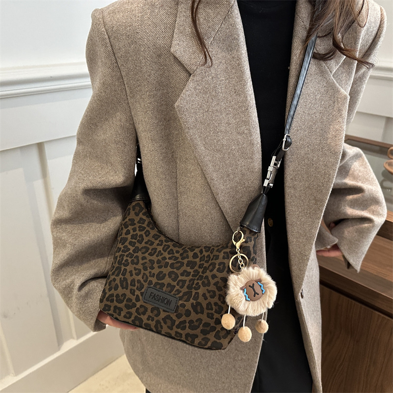 가을과 겨울 새로운 틈새 작은 가방 여성의 2024 한국 스타일 INS 유행 유행 캐주얼 휴대용 어깨 베개 가방