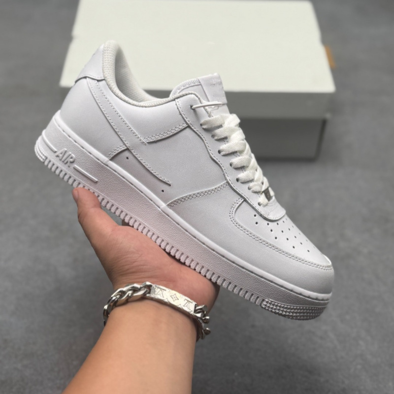 Cross-border Putian shoes, Air Force 1 low-top white sneakers, unisex, wheat-colored, thick-soled, casual athletic shoes for couples Cross-border Putian shoes, Air Force 1 low-top white sneakers, unisex, wheat-colored, thick-soled, casual athletic shoes for couples