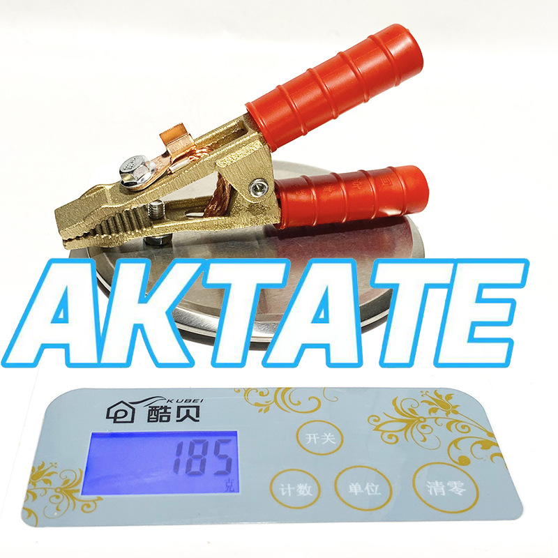 [Battery clip] all copper car fire line battery line cross Jianglong clip connecting crocodile clip brass cable