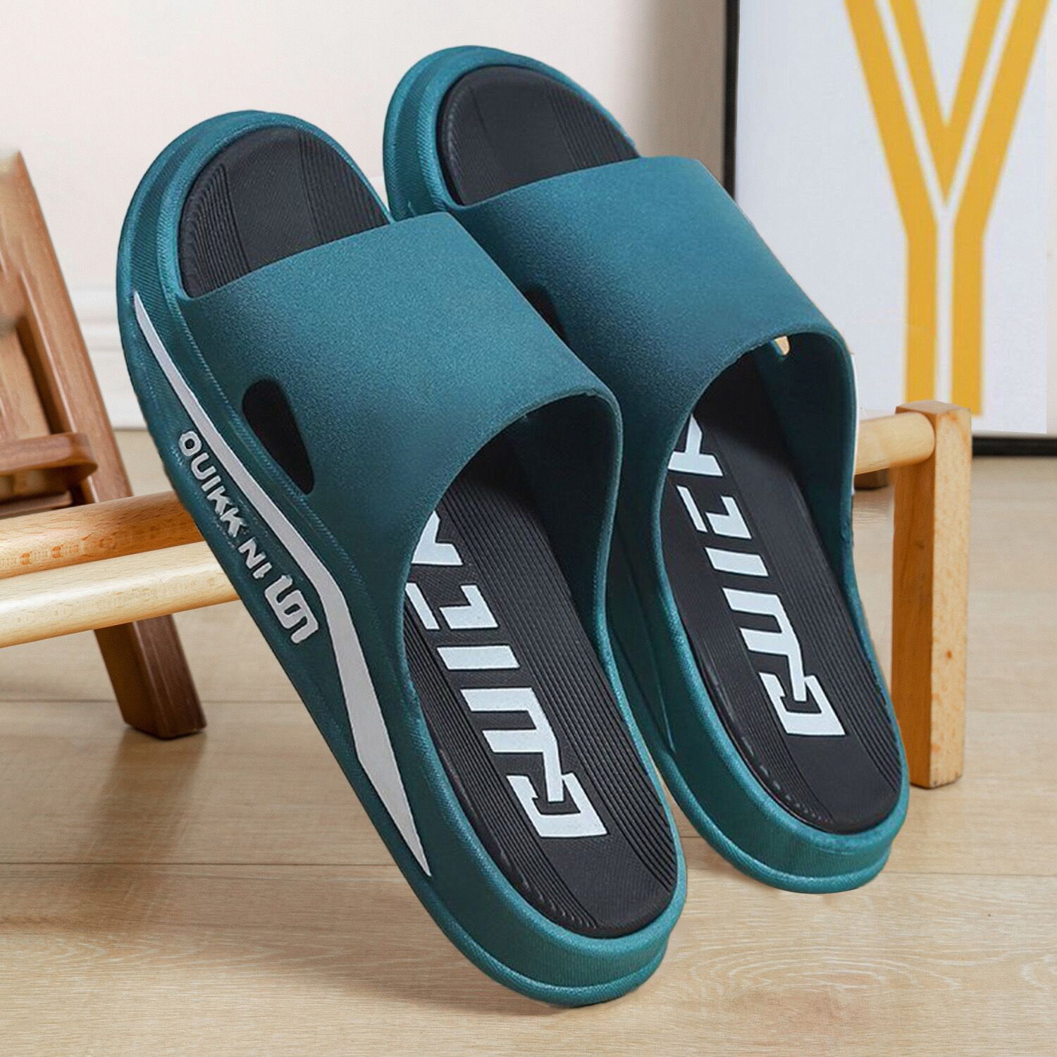 Zapatillas para hombres de verano interior al aire libre baño baño antideslizante desodorante pareja zapatillas deportivas mujeres al por mayor image 7