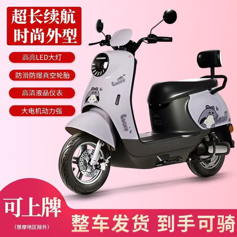 High-Speed Motorcycle, Xiao Gui Auto Parts and Accessories - 1200w-72v23a-black-gold-lead-acid-battery
