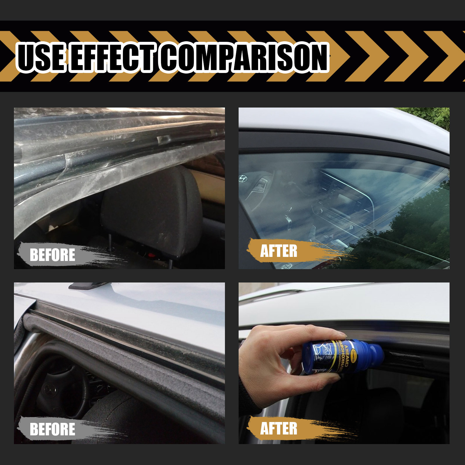 Rayhong Car Rubber Maintenance Agent Car Rubber Maintenance Cleaning Anti-Aging Glazing Decontamination Protective Agent