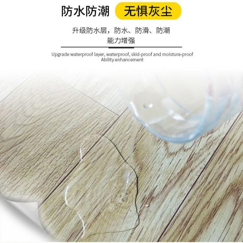 Vinilo para suelos grueso para uso doméstico, suelo de PVC, alfombra plástica, pegatinas para suelos de cemento, aplicación directa. image 4