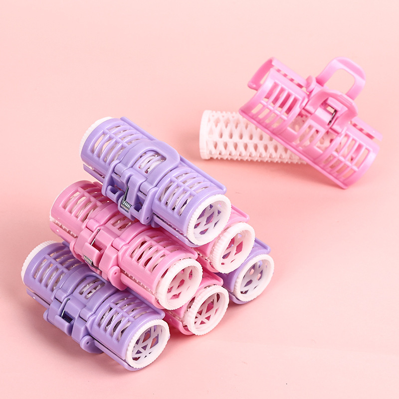 Plastic Eight-Shaped Bangs Curling Roller Double-Layer Multifunctional DIY Hair Curler Beauty Tool Air Styling Clip for Curling