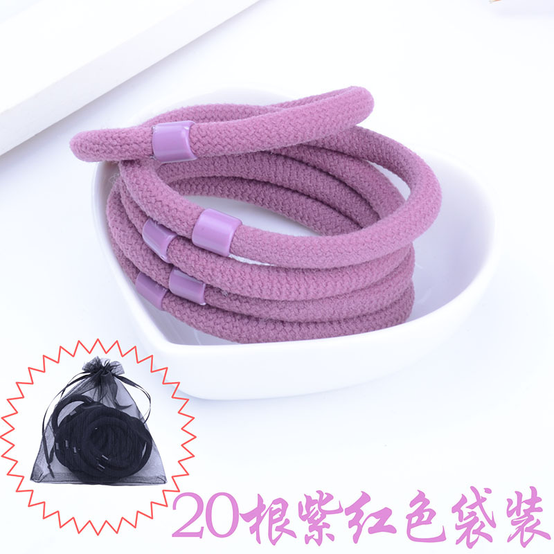 Purplish bandas de pelo rojo 20 bolsas