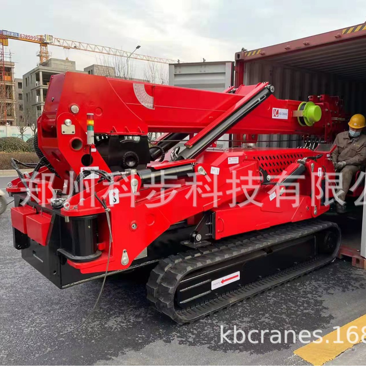 3吨5吨8吨履带起重机 履带吊 蜘蛛吊 小型吊车厂家直销