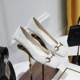 697-1 vintage fashion cat heel banquet low heel square head metal buckle stone pattern women's shoes