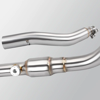 suitable for MT15/R15 4V double: Motorcycle exhaust pipe