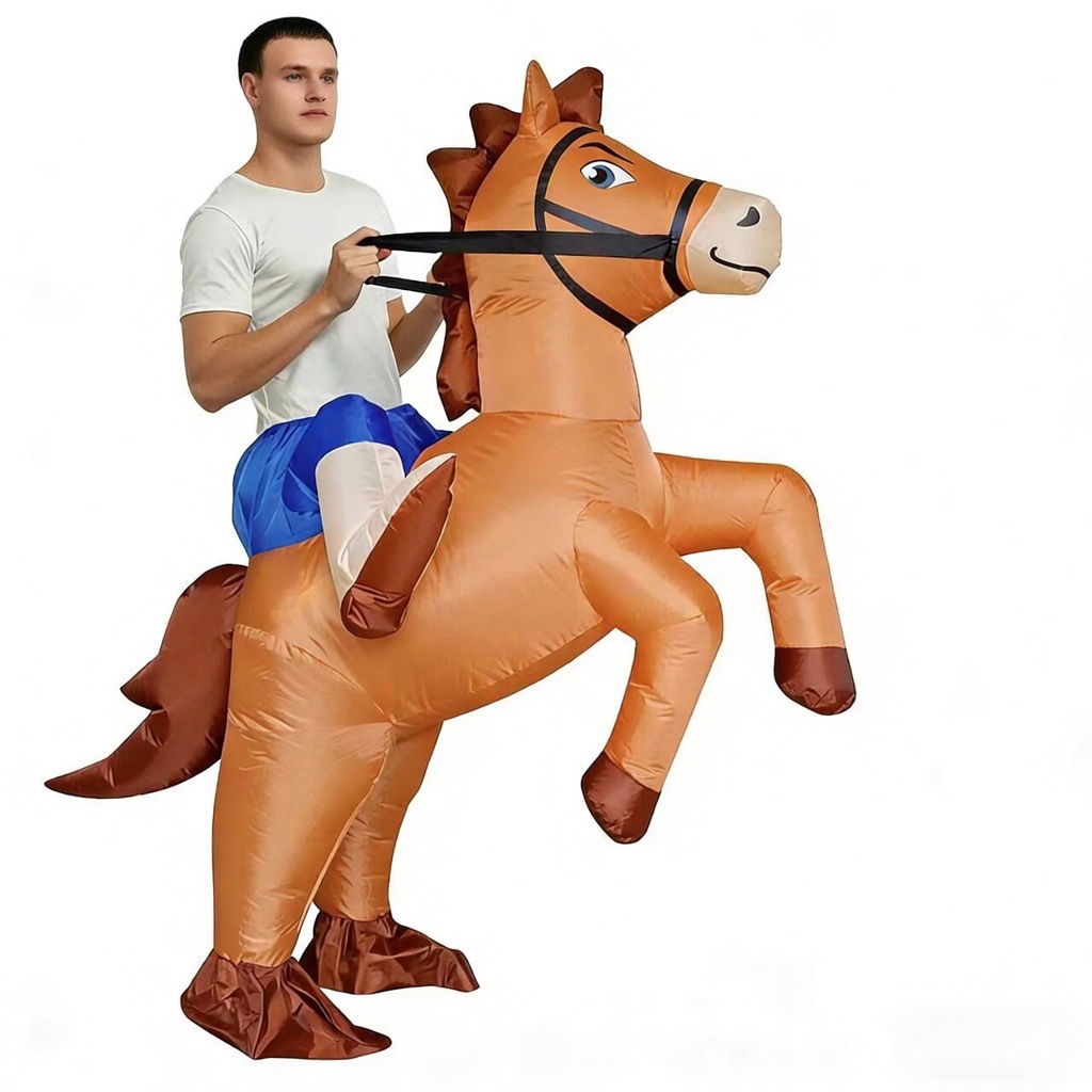 Disfraz inflable de dinosaurio personalizable Alien Shark Dress Up Halloween Espectáculo divertido Decoración de fiesta Resurrección