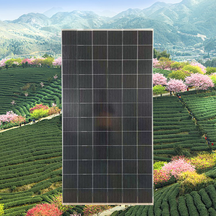 广东东莞晶天460W瓦太阳能光伏板10KW-50MW独立光伏电站太阳能板