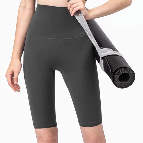 Cross-border yoga shorts for women, running training barbie pants, summer new women's sports fitness 5-pocket pants