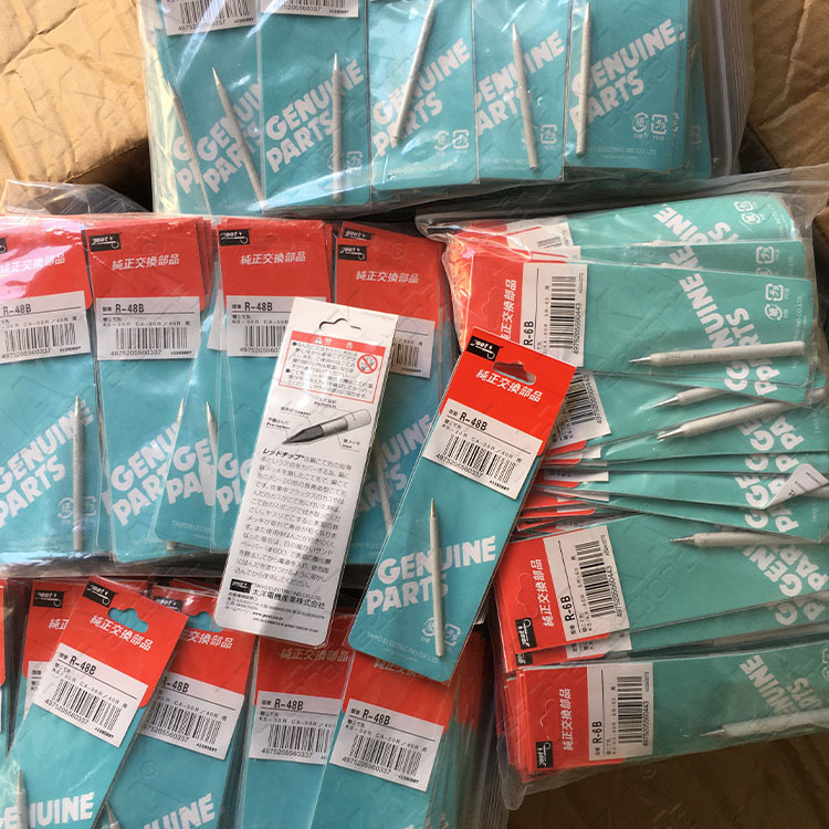 Foreign trade substitute goot R-48B 6B soldering iron tip KX/KS-40R electric soldering iron tip 40W60W frosted tip