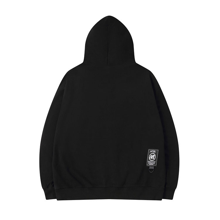 Vêtements pour hommes pull à capuche couleur lourde sweat-shirt papillon 400G velours léger plus velours style couple ample_voghion.com