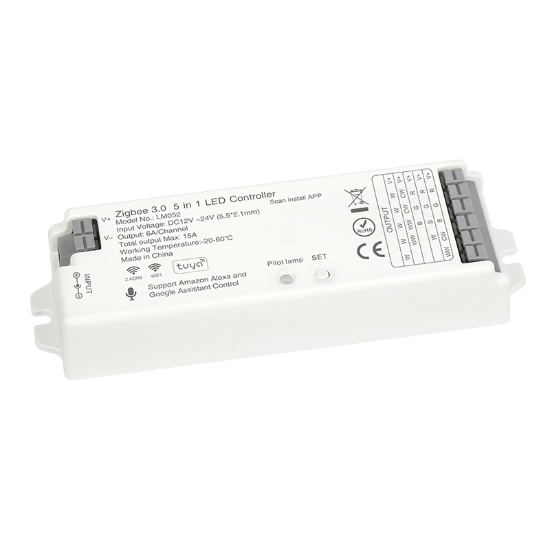 Tuya Zigbee 5 in 1 умный LED-контроллер