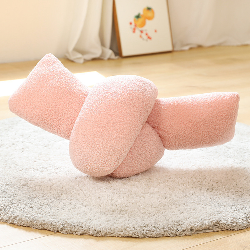 Ins almohada esférica blanca nórdica rosa almohada de torsión lunar donut anacaju geometría de forma diferente lote de respaldo