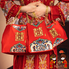 結婚訂婚彩禮錢袋彩禮包紅包新娘手提包大紅包聘禮提親彩禮提親袋