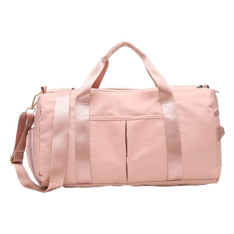 Logotipo impreso para hombres y mujeres separación húmeda y seca natación fitness bolsa de deporte bolsa de viaje portátil ligera bolsa de equipaje de gran capacidad