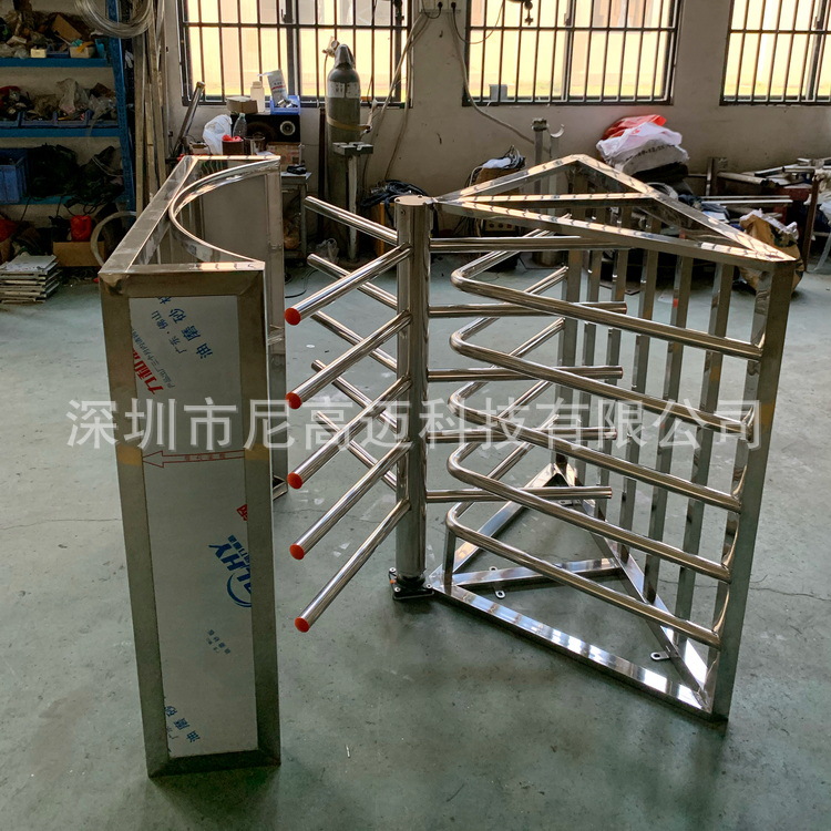 内蒙敦煌景区出口单向门,顺时针导向门通道,车站安保单向半高旋转