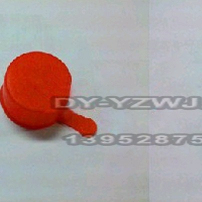 40升钢瓶阀门出气口丝扣保护防尘 螺纹塑料保护套防尘帽 阀门配件