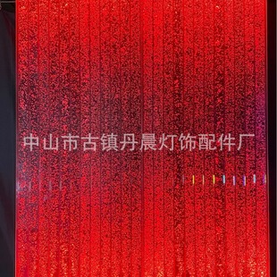 Interior decoration bubble wall, water curtain wall, acrylic screen, porch partition wall, water curtain screen