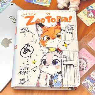 Zootopia High-Value Pu Card Album Leather Four-Square Polaroid Photo Album A5 Star Photo Card Storage Album