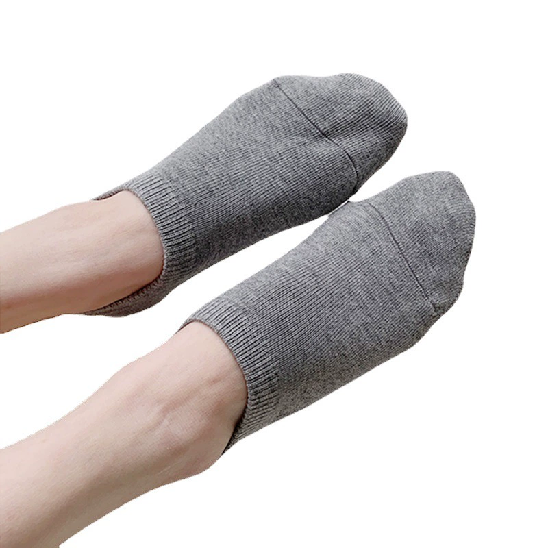 Summer base socks, invisible pack, combed cotton