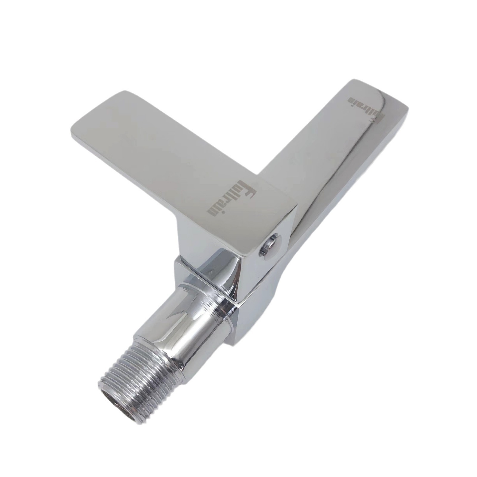 Cuadrado de cobre grifo de Pared de enchufe de Pared cuadrado grifo de latón de agua fría rápido abierto cuadrado grifo de pared