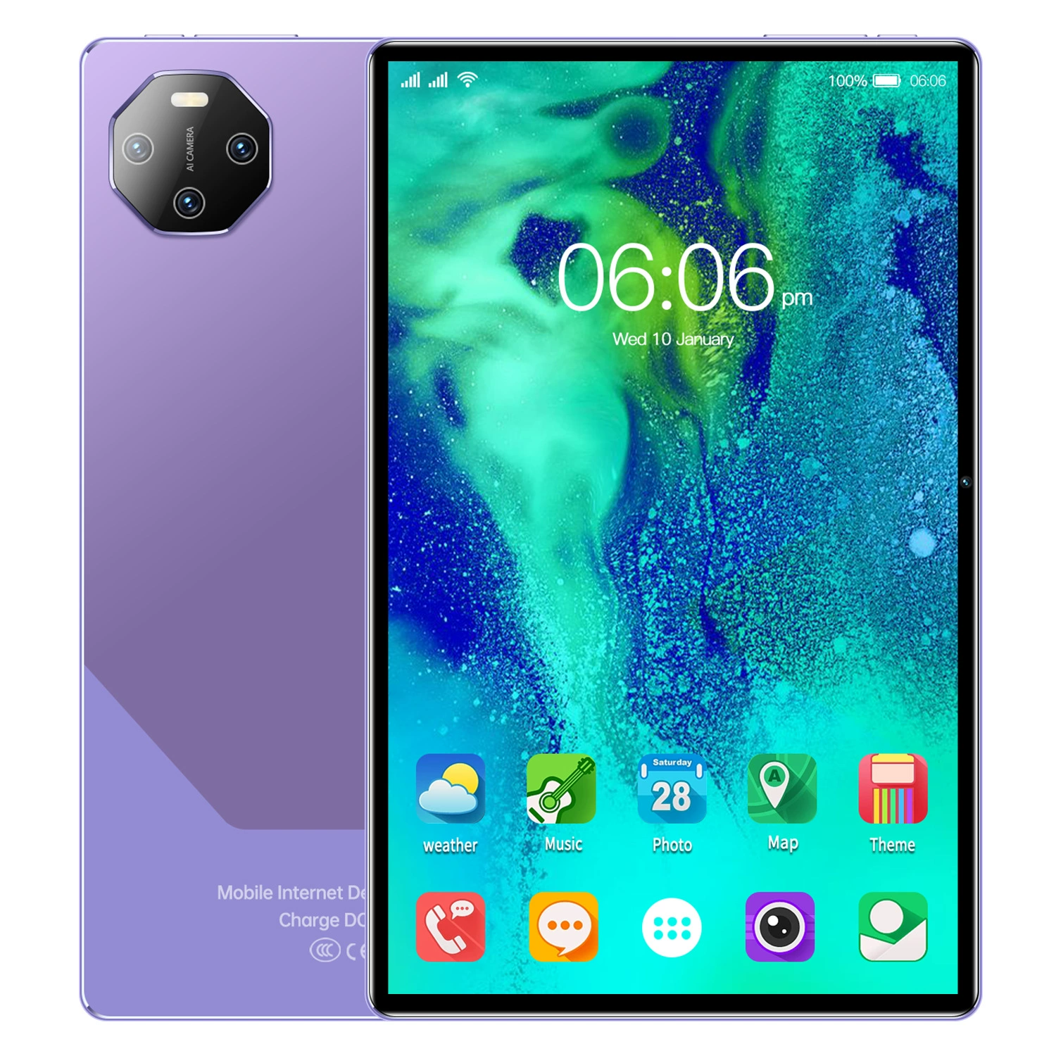 (торговля через границы), Google, планшет ноутбук, 10 дюймов, E70, Android, поддержка функций для всех стандартов сетевого взаимодействия, 512ГБ