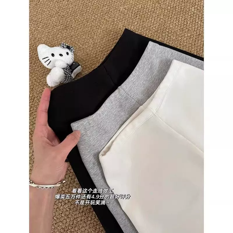 Шорты для отдыха, брюки, для подростков, высокая талия