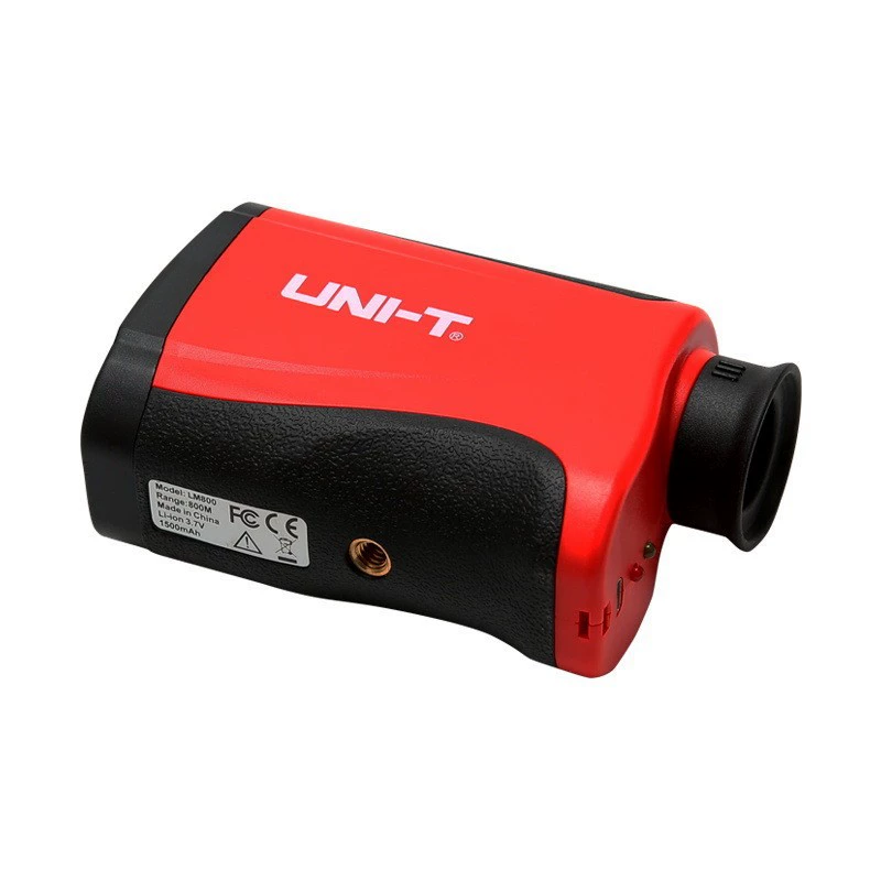 Телескоп UNI-T LM600, высокоточный лазерный дальномер, измерение высоты, измерение угла, прибор для измерения скорости