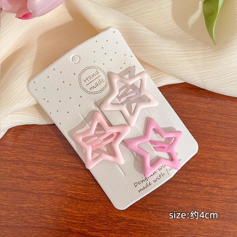 Sweetheart powder five-pointed star-3 piece set