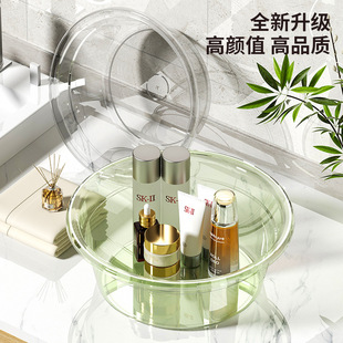 Thickened Washbasin Plastic Transparent Household Large, Medium and Small Laundry Student Dormitory Footbath Baby Small Basin