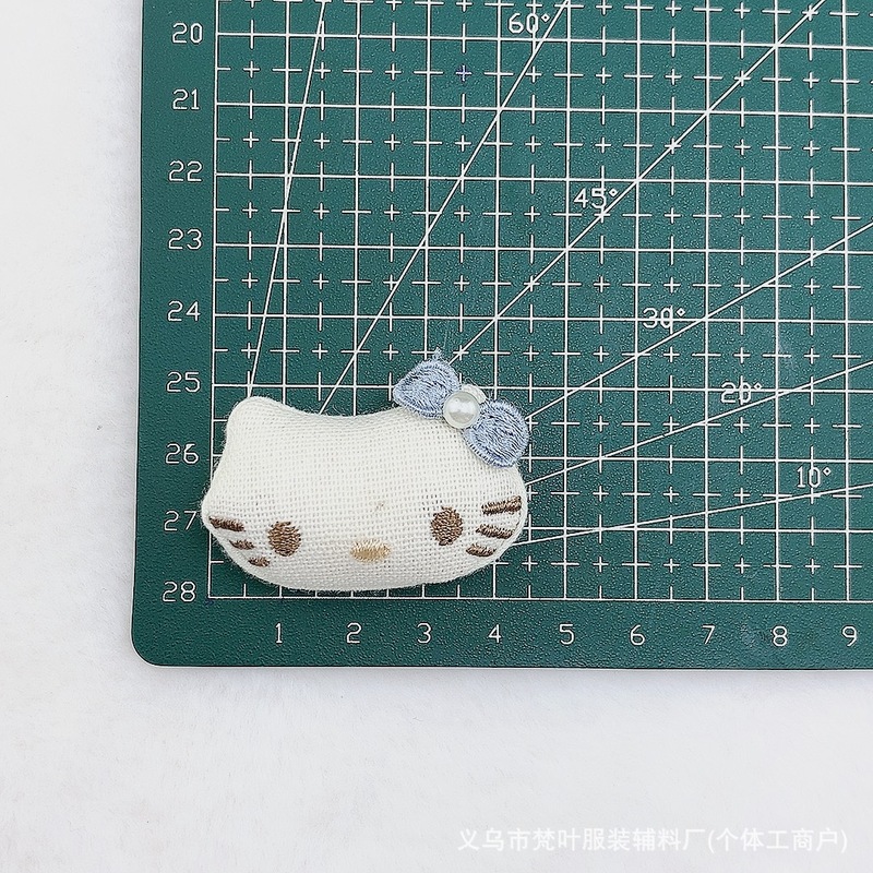韩系卡通手工充棉卡通头饰品发饰发圈配件装饰品衣服服装辅料配饰|undefined