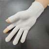 Black nylon pack suitable for men and women, thin gloves, fingerless