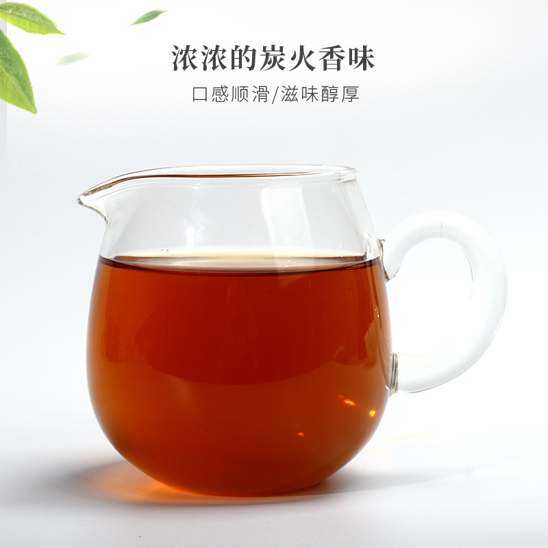 崇華炭燒烏龍茶商用烘焙濃香型奶茶店餐飲專用茶原料工廠批發500g
