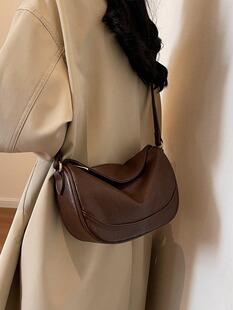 Bag Women's 2023 New Fashionable Korean Style Fashion Casual Retro Crossbody Bag Simple Western Style Shoulder Dumpling Underarm Bag
