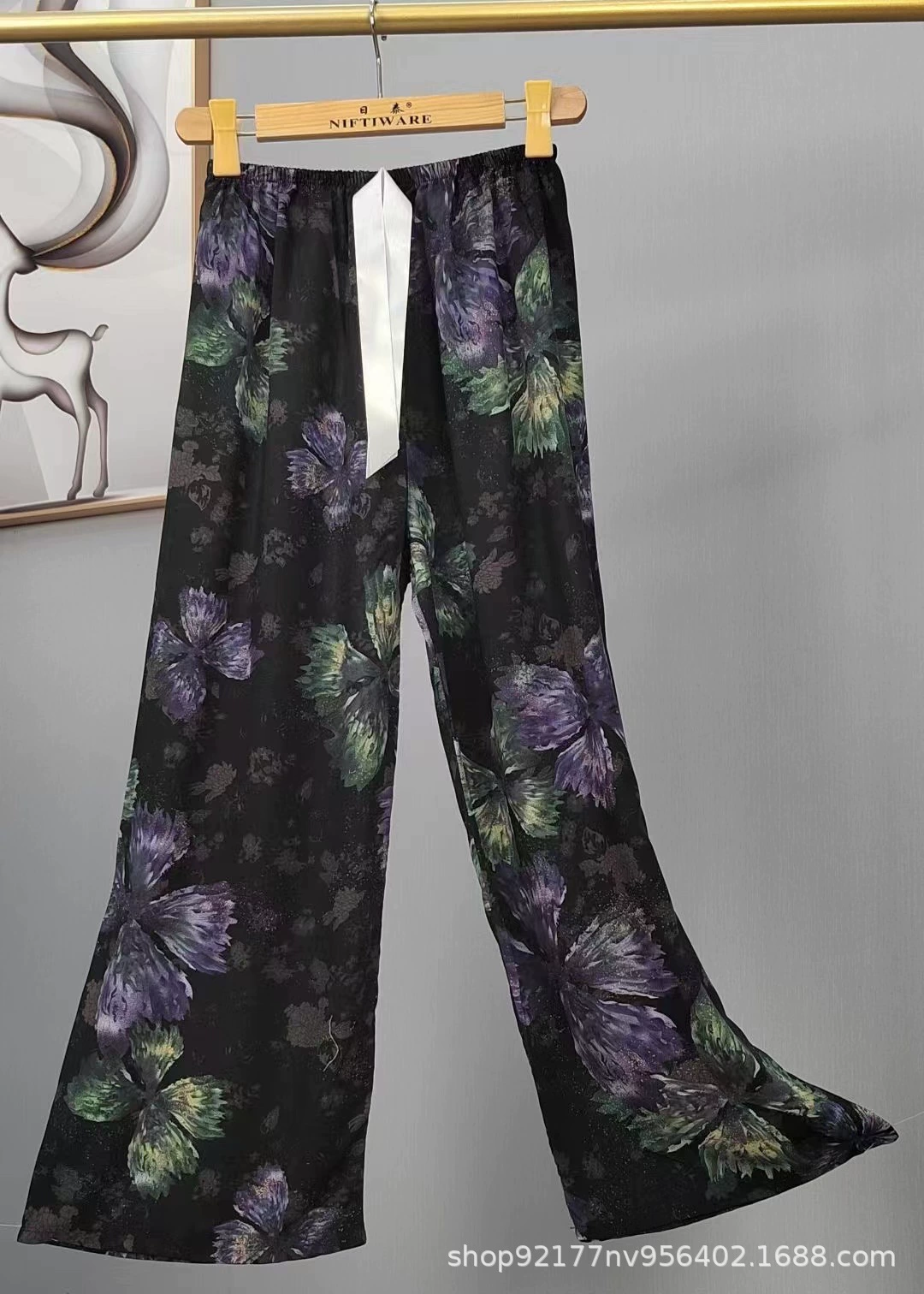 Summer trousers, thin pijama for leisure, Chinese style
