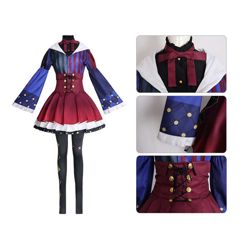 凤笑梦天马司cos服（活動小丑）ws小丑活服裝世界计划神代类 宁宁|undefined