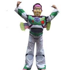 Children's Buzz Lightyear Costume Bodysuit Denim Woody Cartoon Character Anime Character Halloween Costume