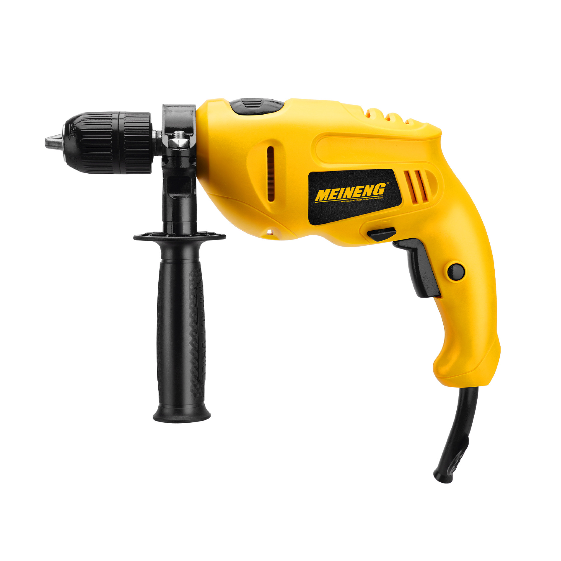 2004 110V MeiNeng 850W13mm taladro de impacto multifuncional ajustable de velocidad de oro de pared de hormigón industrial doméstico image 5